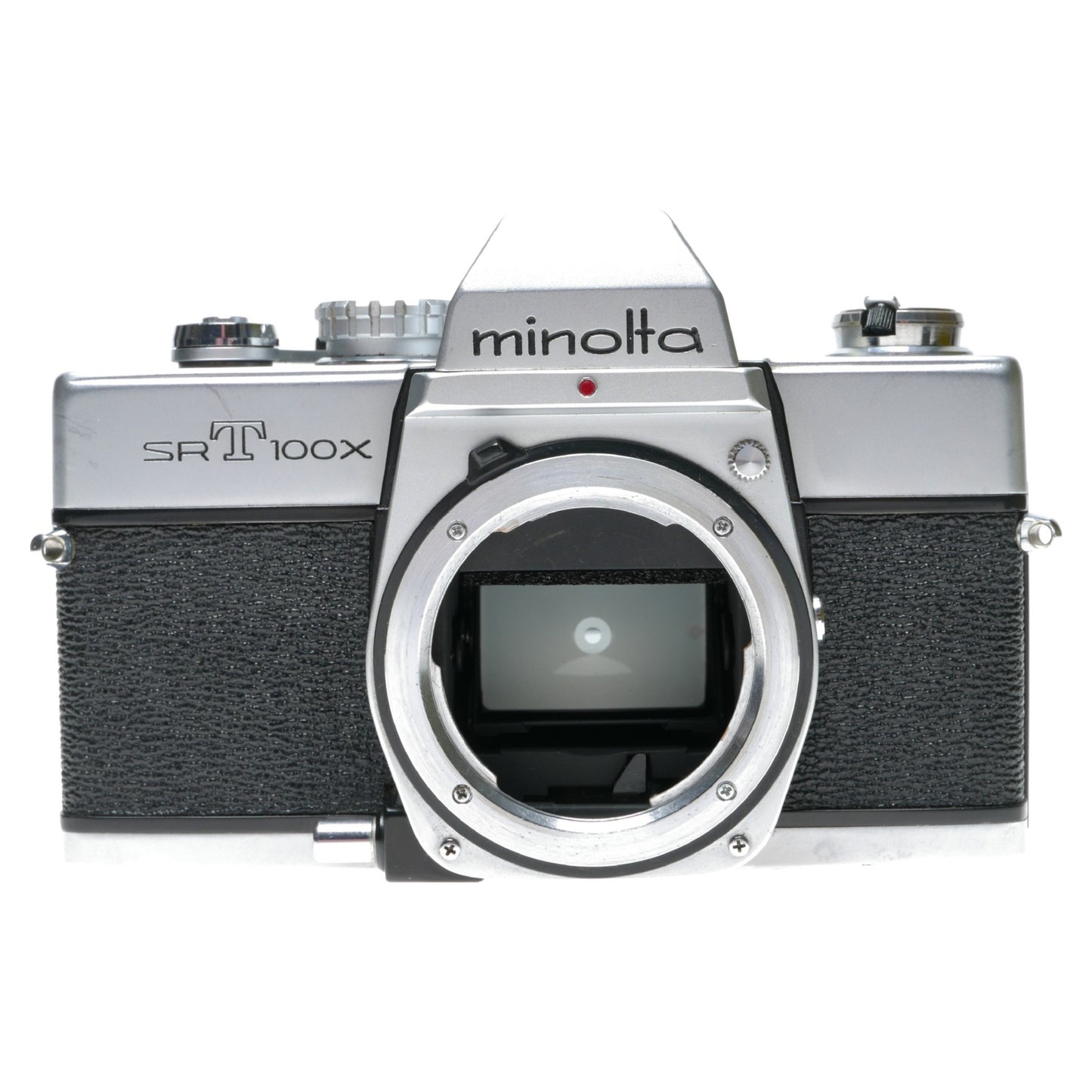 Minolta SRT 100X 35mm Film SLR Camera MD 1:2./50 Lens