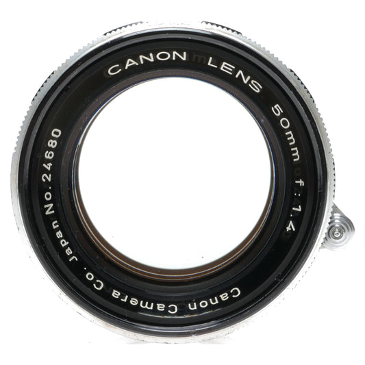 Canon Rangefinder RF Camera Lens 1.4/50mm Leica Screw Mount