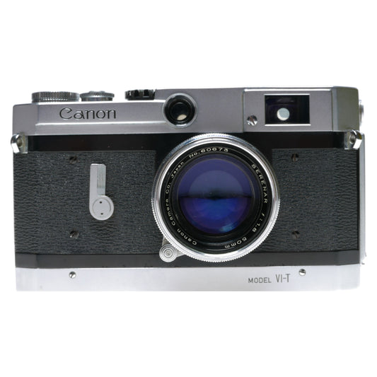 Canon Model VI-T Rangefinder Camera Serenar 1.8/50mm M39 Screw Mount