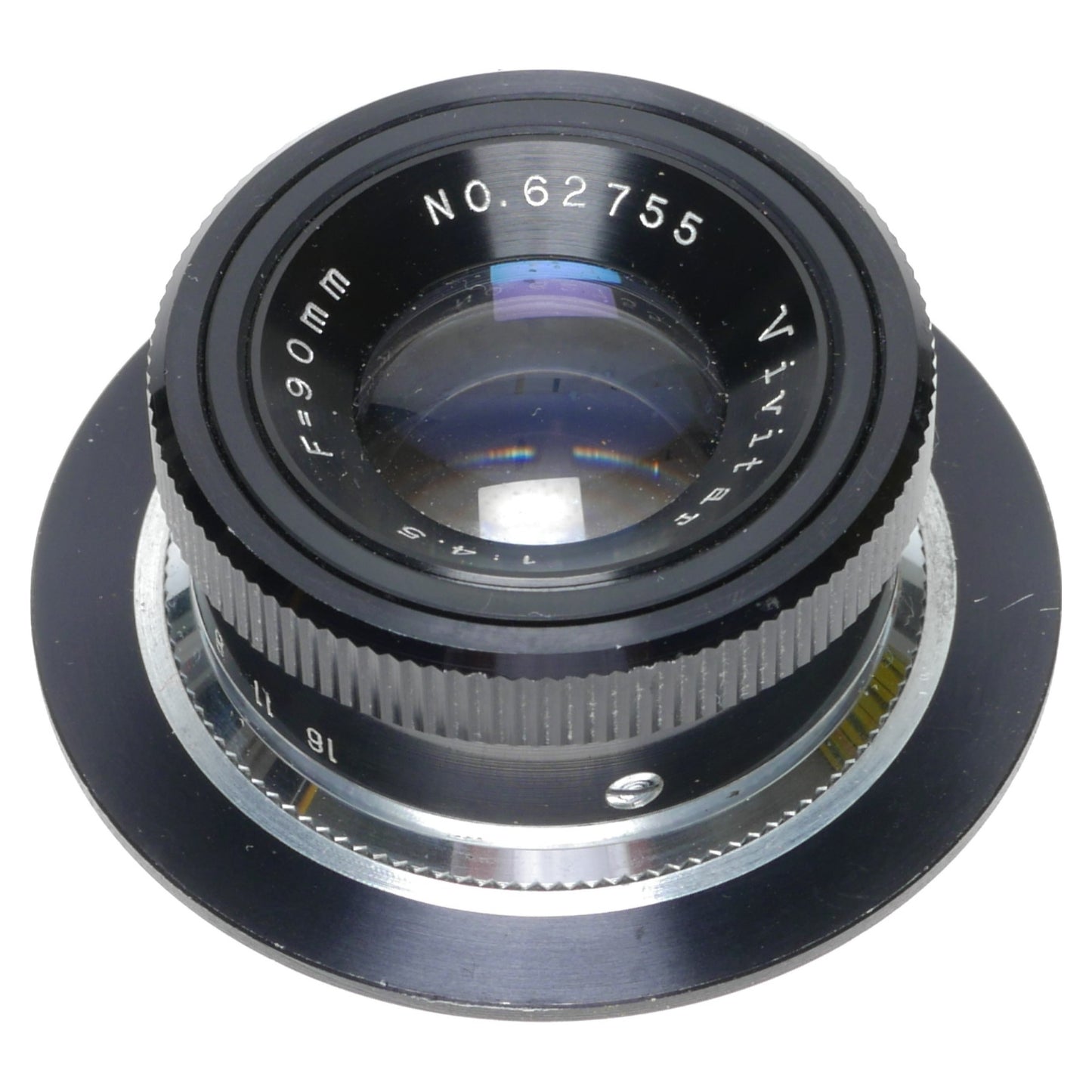 Vivitar 1:4.5 F=90mm  Enlarger Lens 39mm Screw Mount on Lensboard