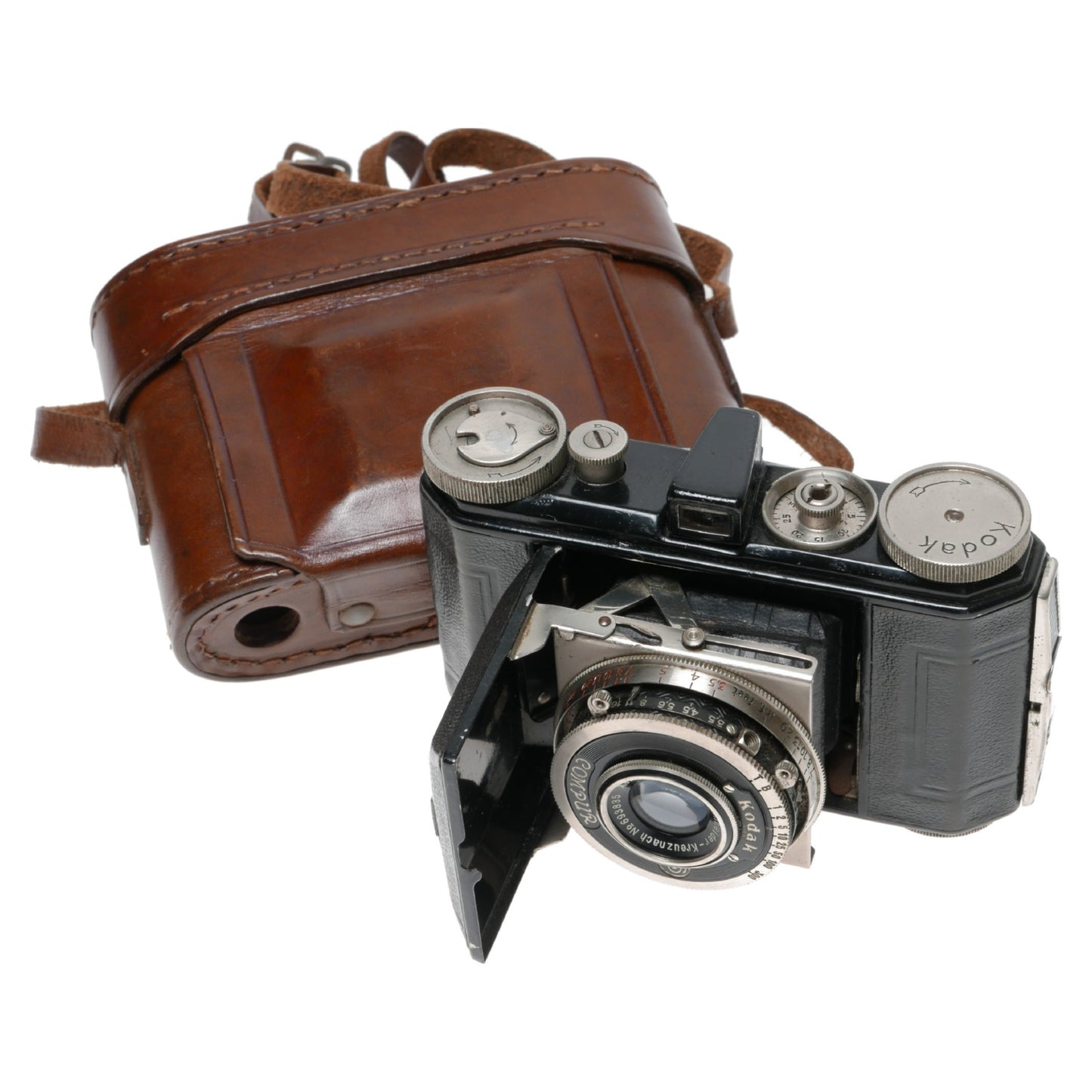 Kodak Retina Type 117 1st Model Folding Camera Xenar f:3.5 F=5cm