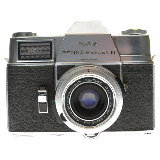 Kodak Retina Reflex III Type 041 SLR 35mm Camera Xenar f:2.8/50mm