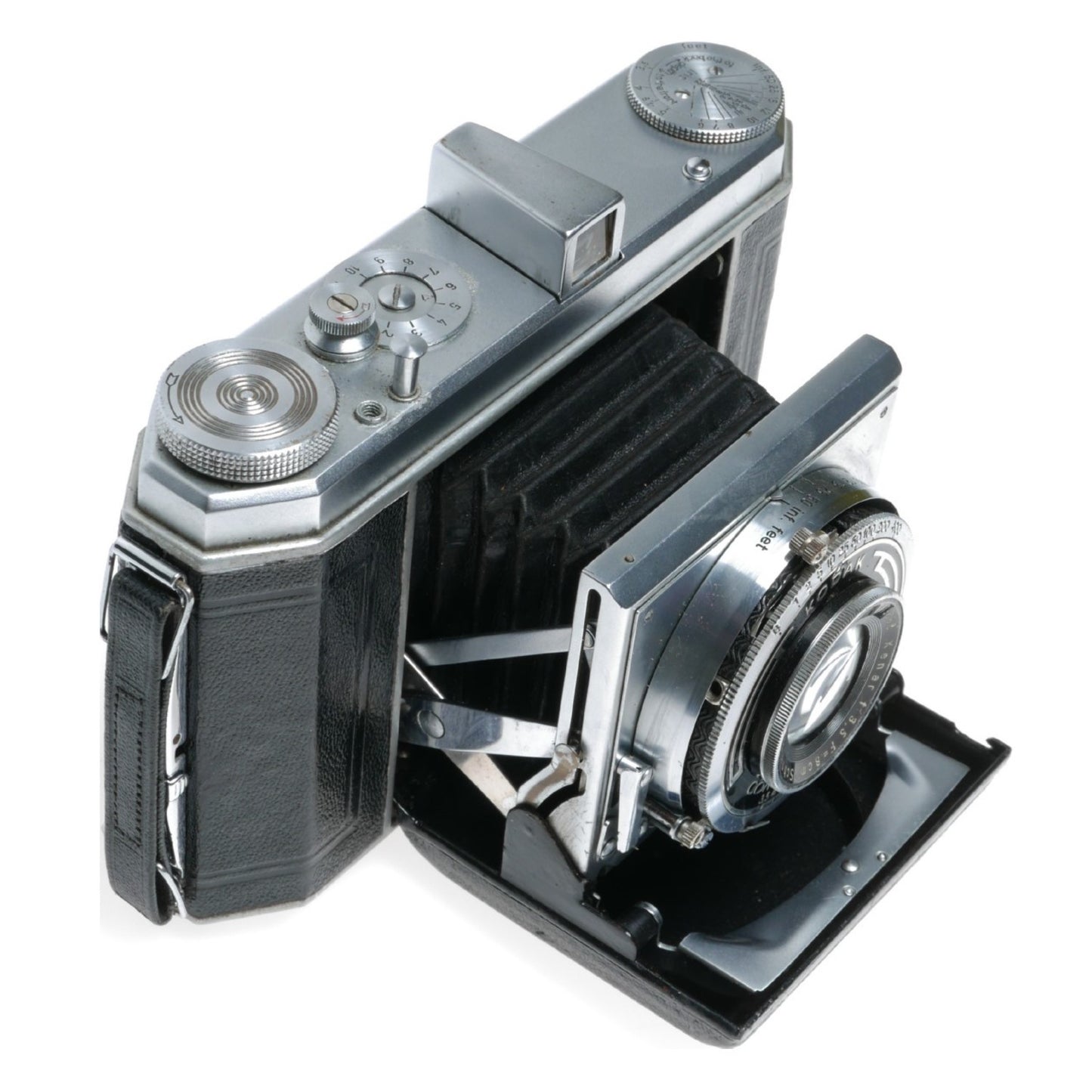 Kodak Suprema Folding 6x6cm Camera Schneider Xenar f:3.5 F=8cm