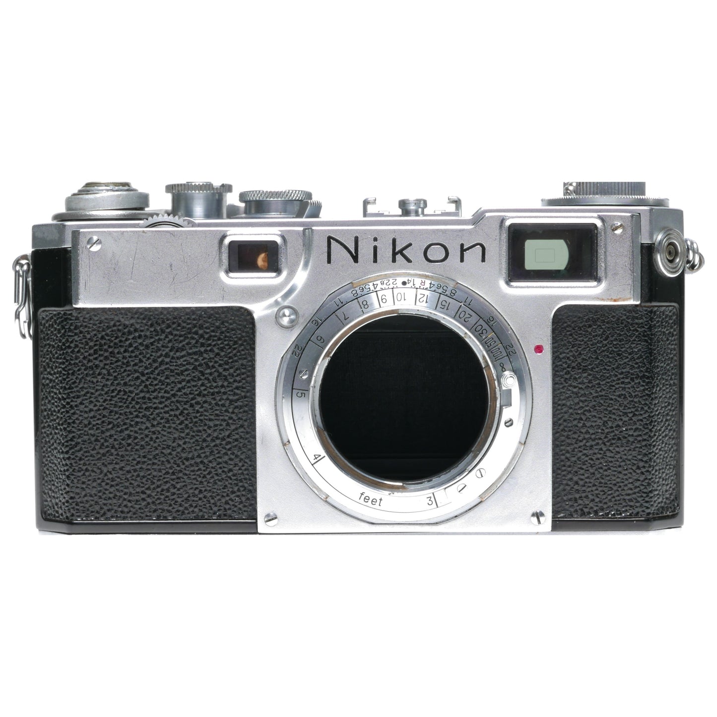 Nikon S2 RF vintage 35mm film camera Nikkor 2.5 f=10.5cm lens