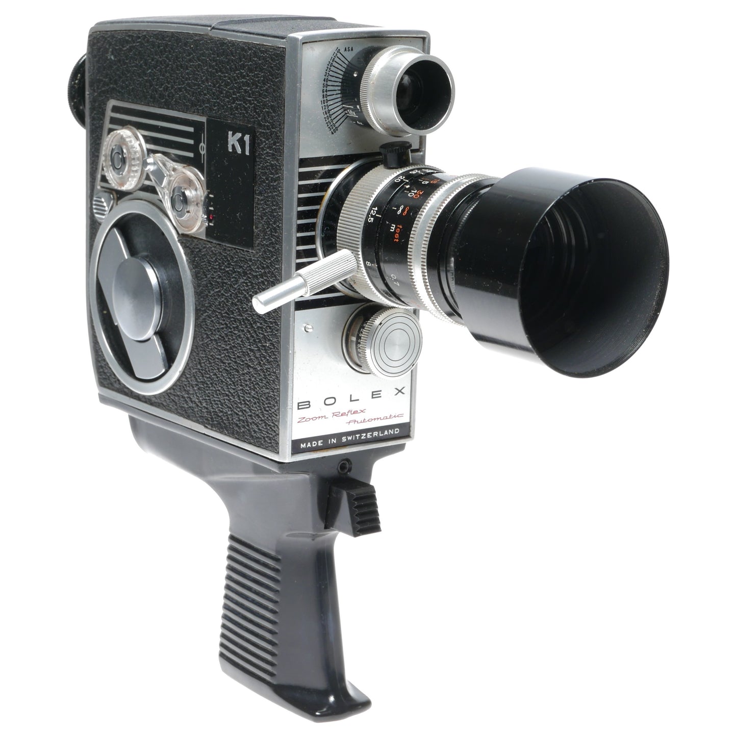 Bolex K1 Paillard Zoom reflex cine camera Vario-Switar lens