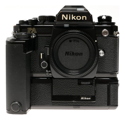 Nikon FA 35mm SLR Film Camera Body Grip motor winder