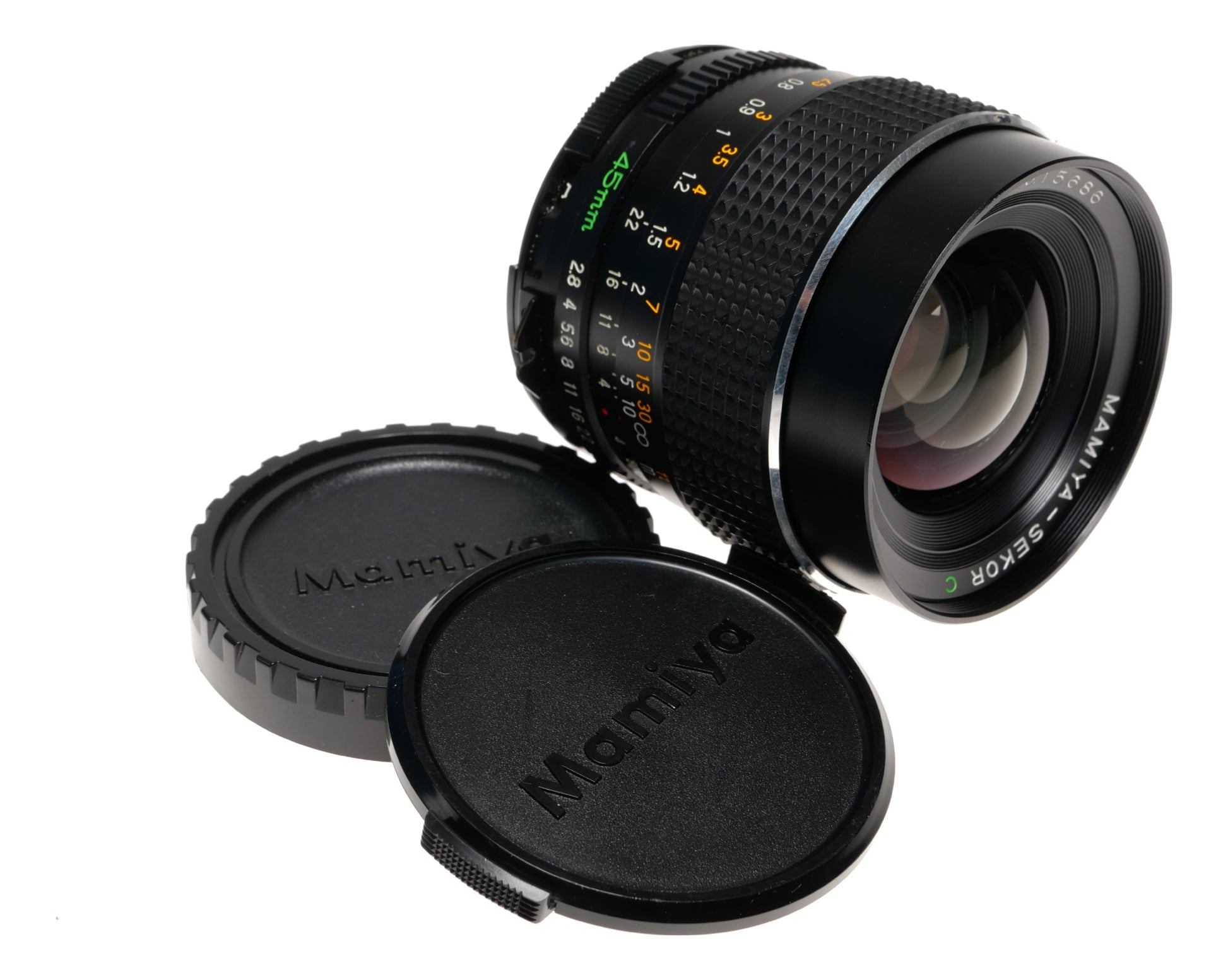 Mamiya Sekor C 45mm f/2.8 Medium Format Lens - View 2