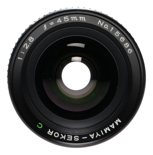 Mamiya Sekor C 45mm f/2.8 Medium Format Lens - View 3