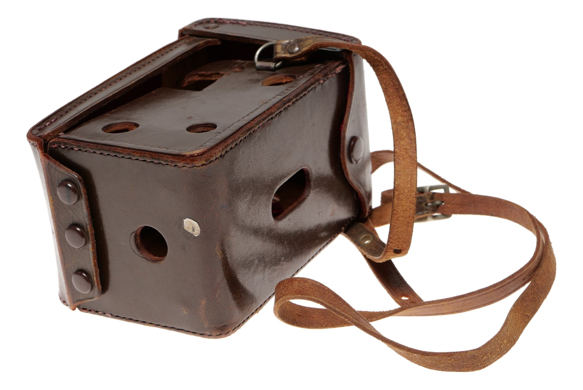 Yashicaflex Leather TLR Camera Case with Strap - View 4