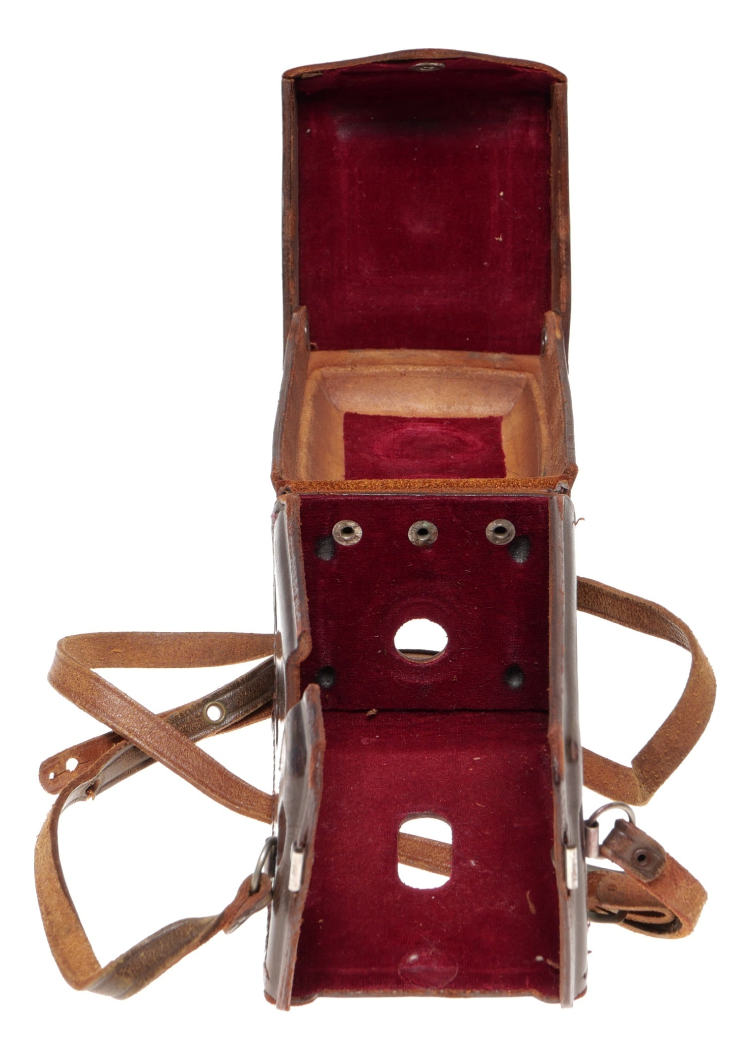 Yashicaflex Leather TLR Camera Case with Strap - View 5