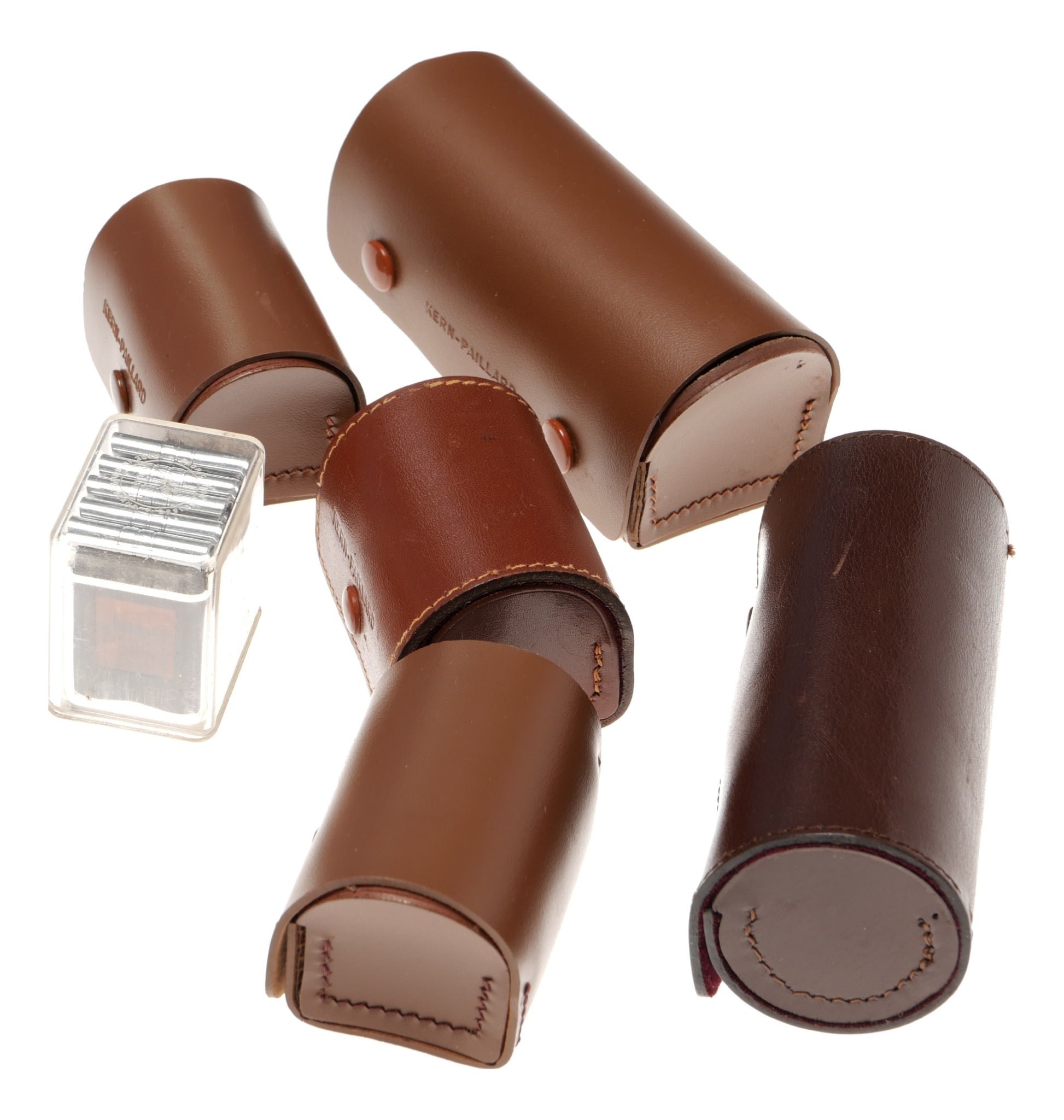 Kern-Paillard Leather Lens Cases with Filters Set - View 4