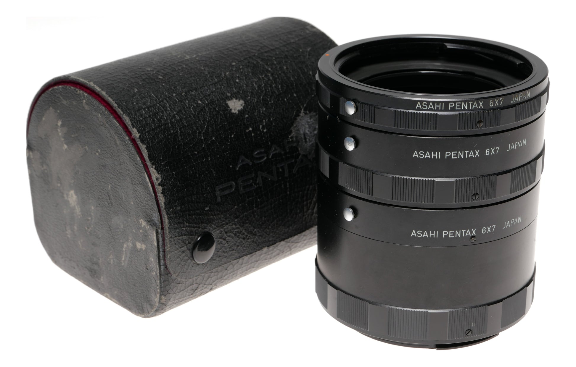 Asahi Pentax 6x7 Extension Tube Set with Case