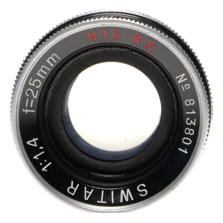 Kern Switar 25mm f/1.4 Lens for Bolex H16 RX - View 2