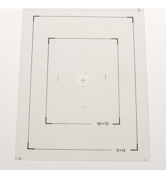 9x12 Ground Glass Focusing Screen Large Format