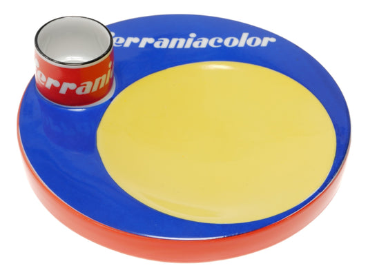 Ferraniacolor Ceramic Ashtray Promotional Item Italy