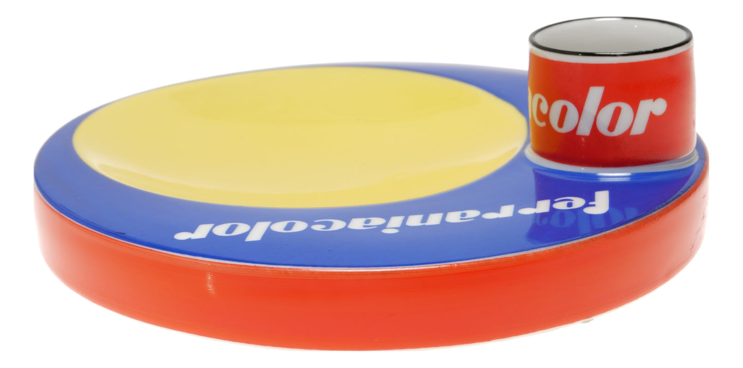 Ferraniacolor Ceramic Ashtray Promotional Item Italy - View 4