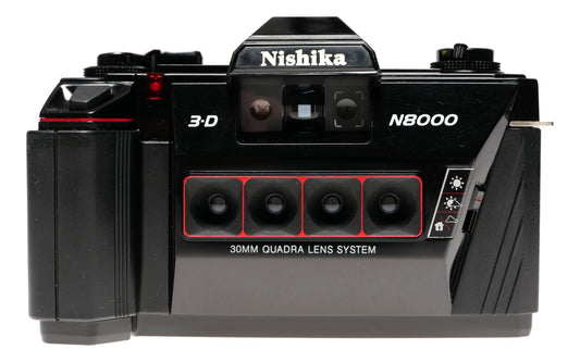 Nishika N8000 3D Quadra Lens Film Camera