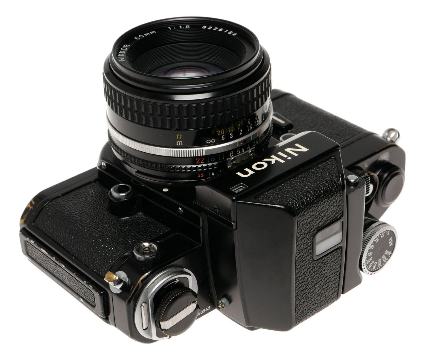 Nikon F2 35mm SLR Film Camera with 50mm Lens - View 3