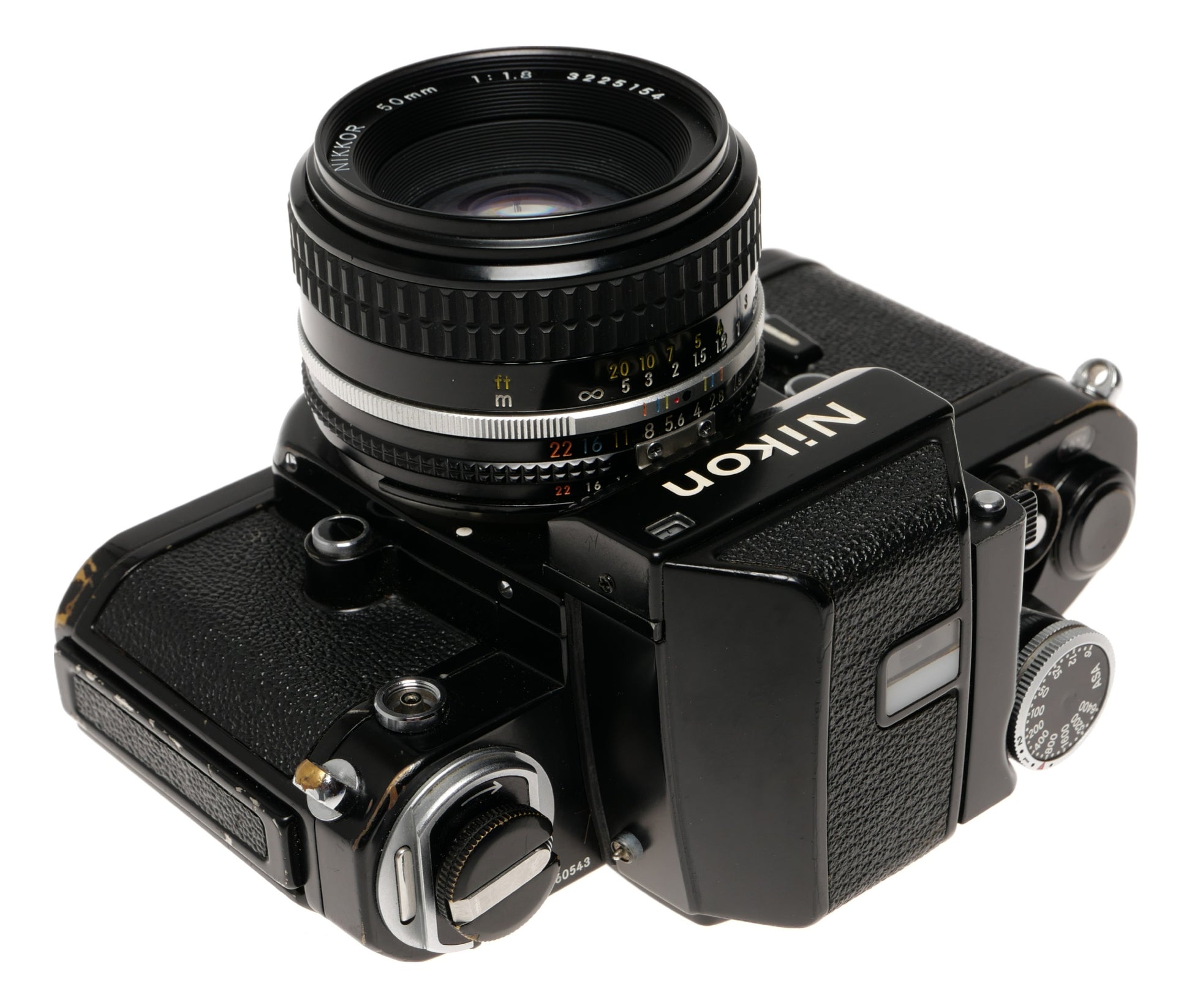 Nikon F2 35mm SLR Film Camera with 50mm Lens - View 3