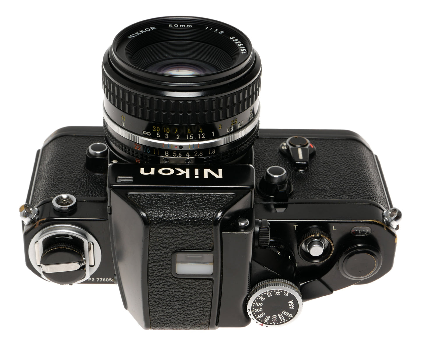 Nikon F2 35mm SLR Film Camera with 50mm Lens - View 4