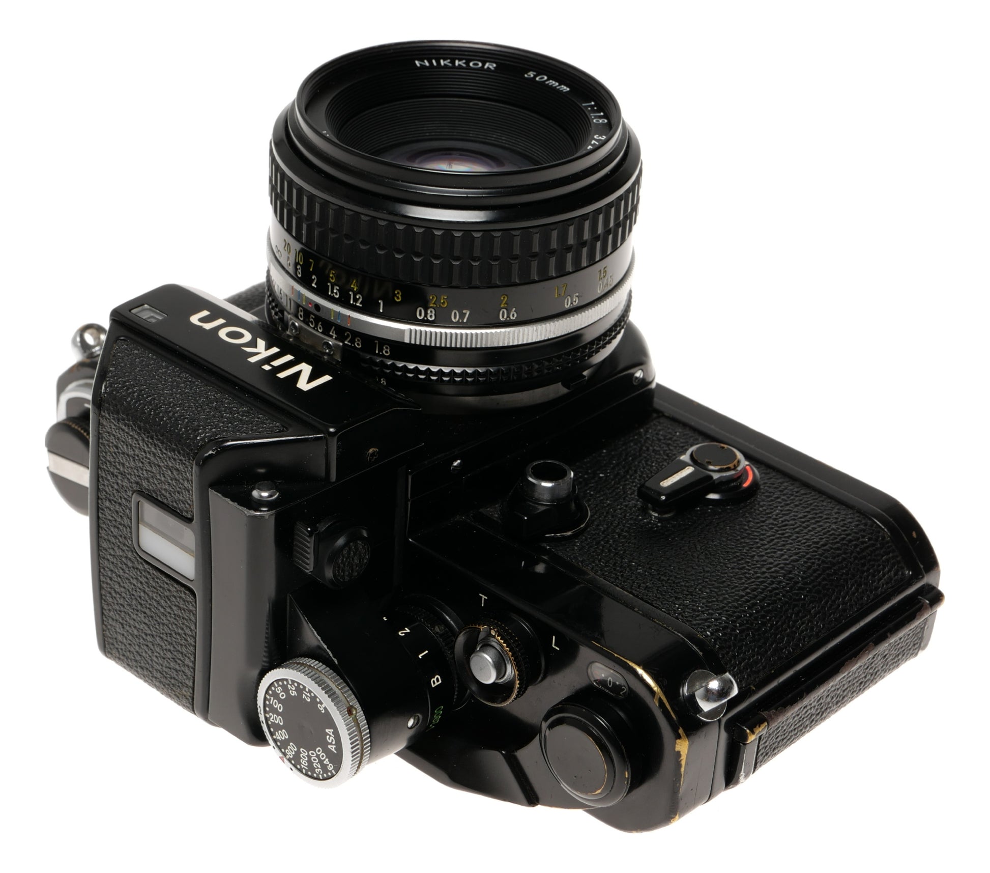 Nikon F2 35mm SLR Film Camera with 50mm Lens - View 5