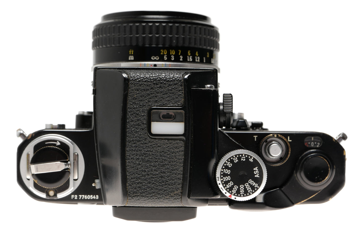 Nikon F2 35mm SLR Film Camera with 50mm Lens - View 7