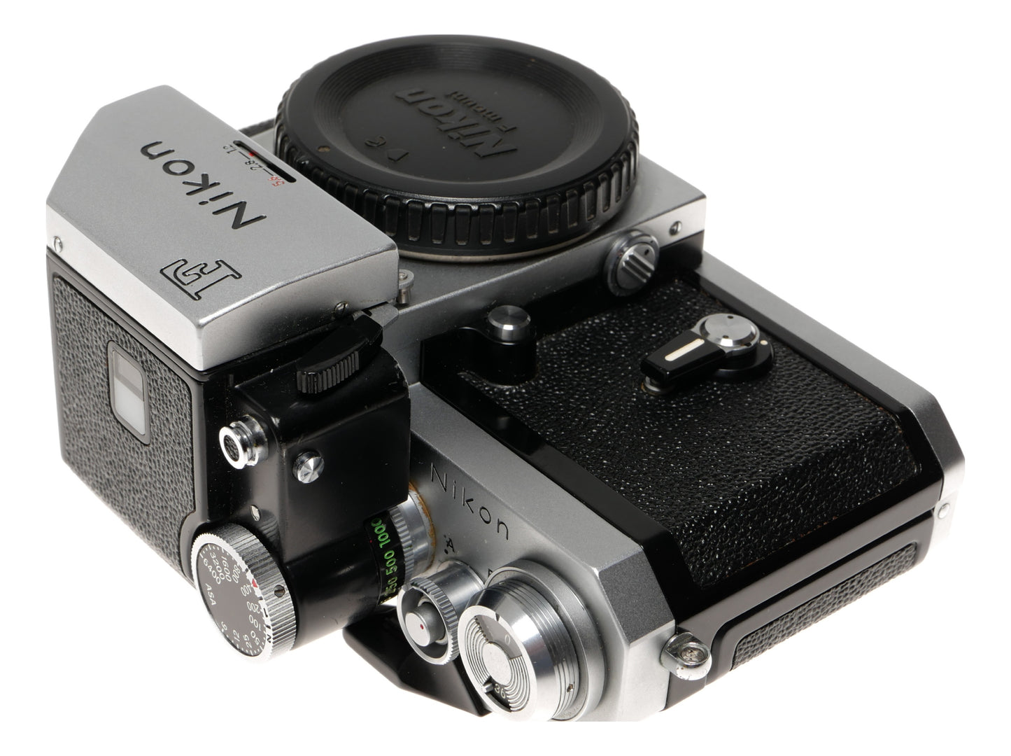 Nikon F 35mm SLR Film Camera with Photomic Finder - View 4