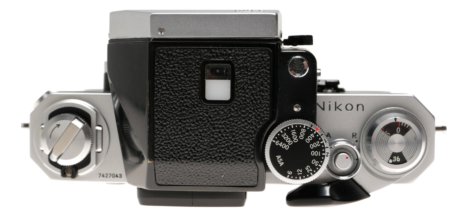 Nikon F 35mm SLR Film Camera with Photomic Finder - View 6