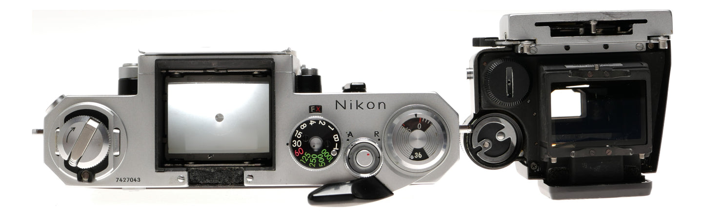 Nikon F 35mm SLR Film Camera with Photomic Finder - View 9