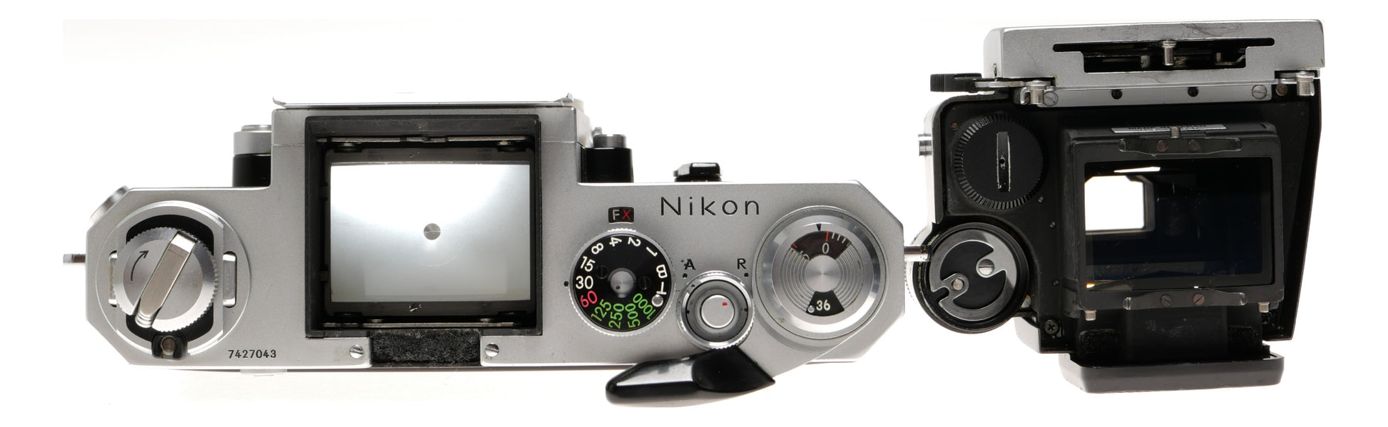 Nikon F 35mm SLR Film Camera with Photomic Finder - View 9