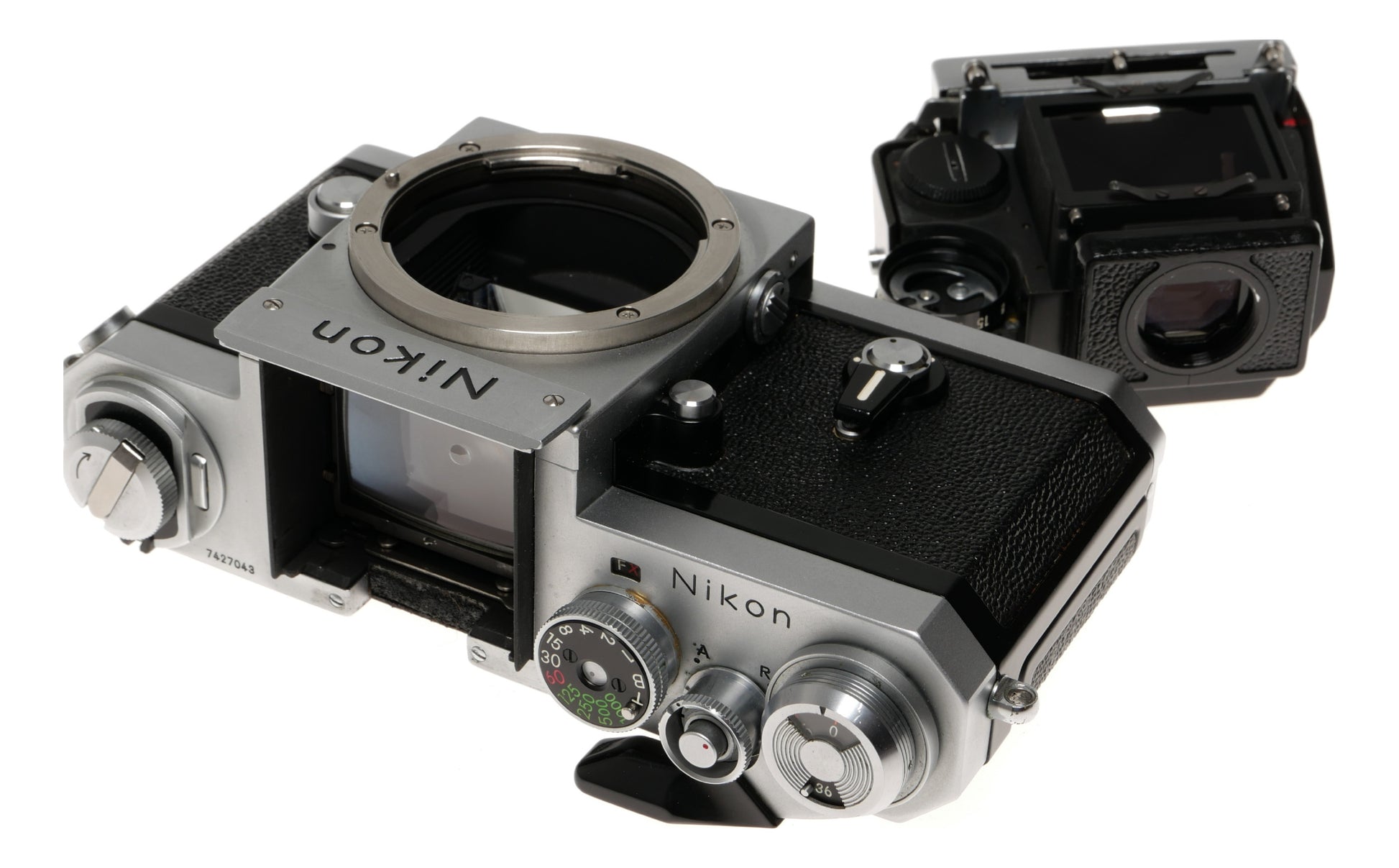 Nikon F 35mm SLR Film Camera with Photomic Finder - View 10