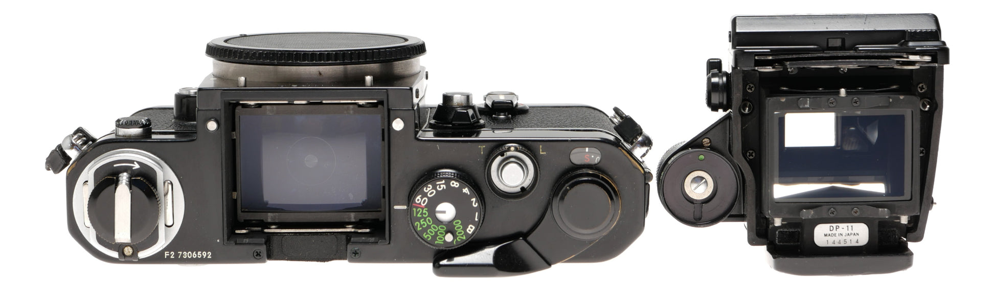 Nikon F2 35mm SLR Film Camera Body - View 9