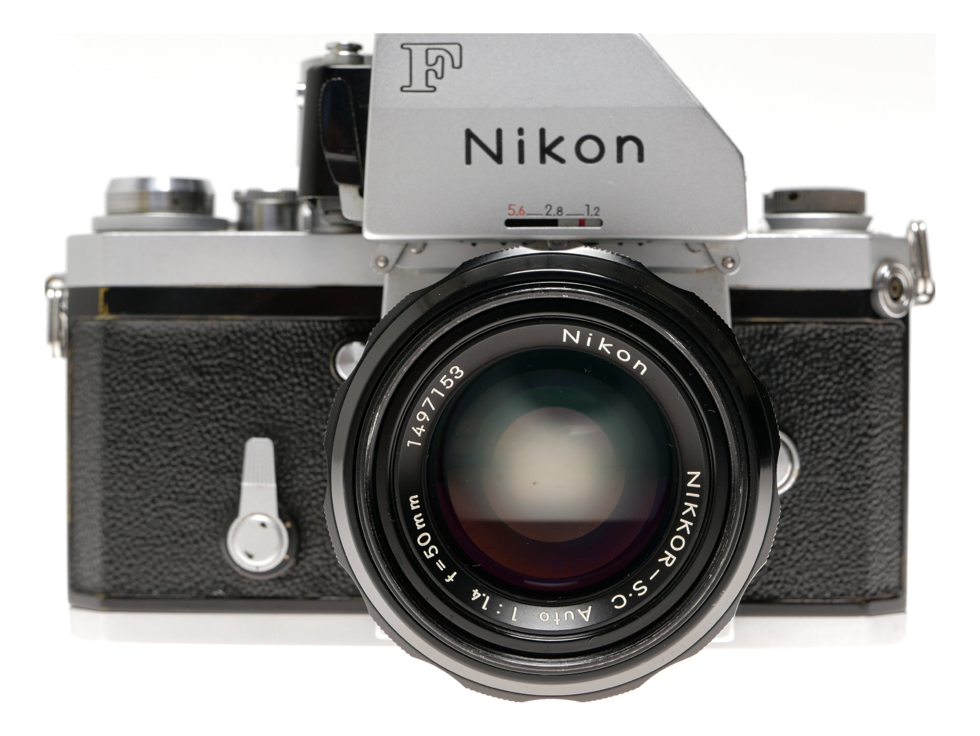 Nikon F 35mm SLR Film Camera with 50mm f/1.4 Lens