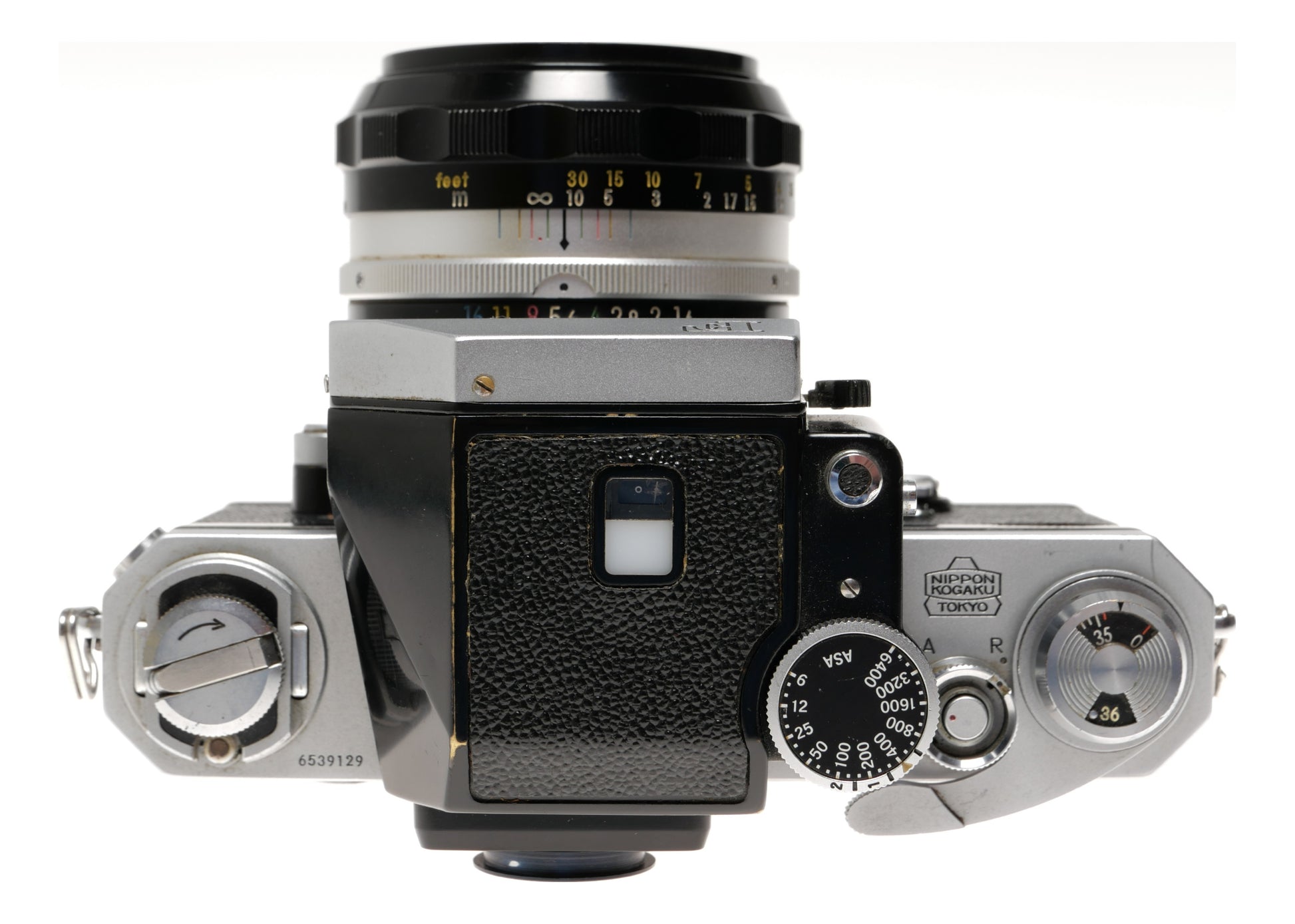 Nikon F 35mm SLR Film Camera with 50mm f/1.4 Lens - View 6