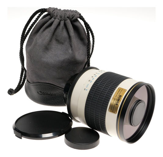 Bower 500mm f/6.3 Mirror Lens for Canon DSLR