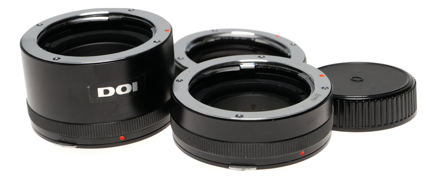 DOI Japan SLR Lens Extension Tube Adapter Set - View 5