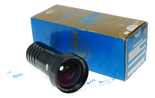 ISCO-Optic Cinelux-AV 22mm f/2.8 MC Projection Lens from Germany