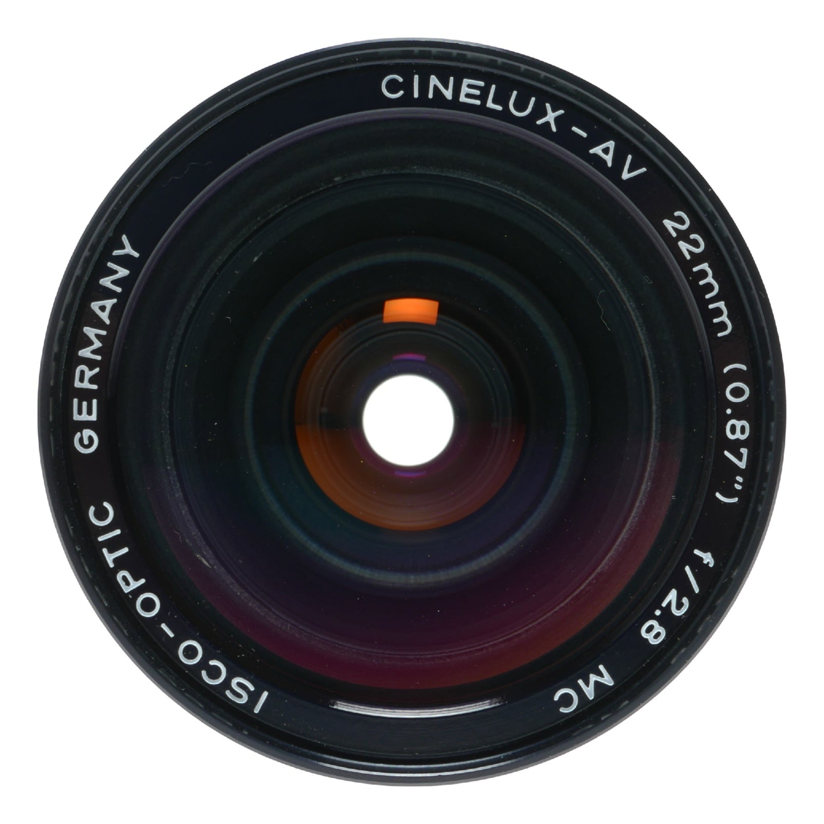 ISCO-Optic Cinelux-AV 22mm f/2.8 MC Projection Lens from Germany - View 2