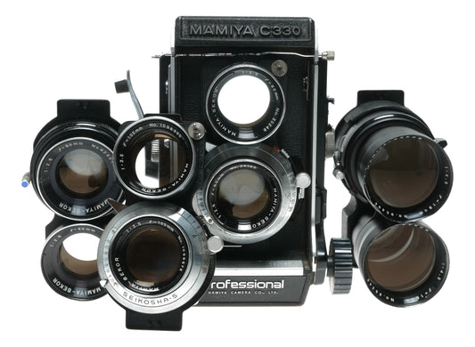 Mamiya C330 Professional TLR Film Camera with Seikosha Lens, 120/220 Format, Made in Japan - View 5