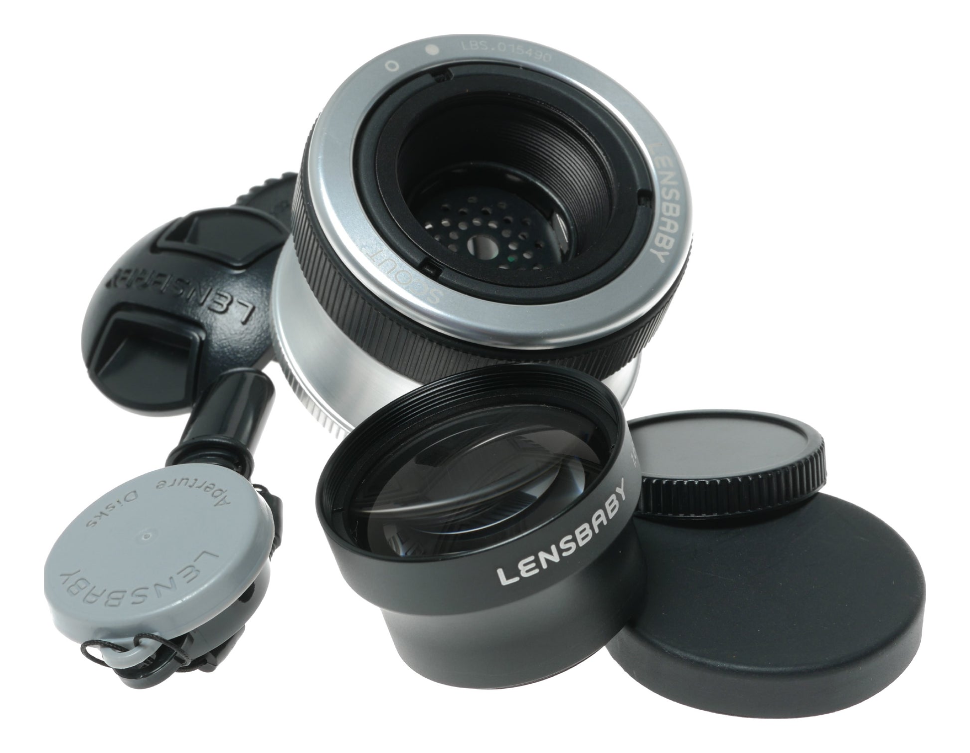 Lensbaby Ultimate Portrait Kit with Scout, 0.6x Wide Angle, and 1.6x Telephoto Lenses - View 5