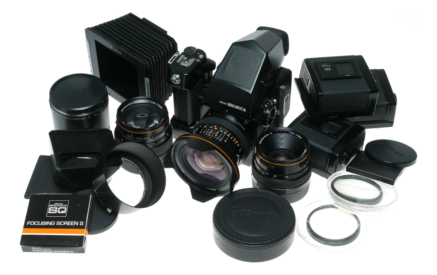 Zenza Bronica SQ-Ai Medium Format Film Camera with Zenzanon-S 40mm f/4 Lens