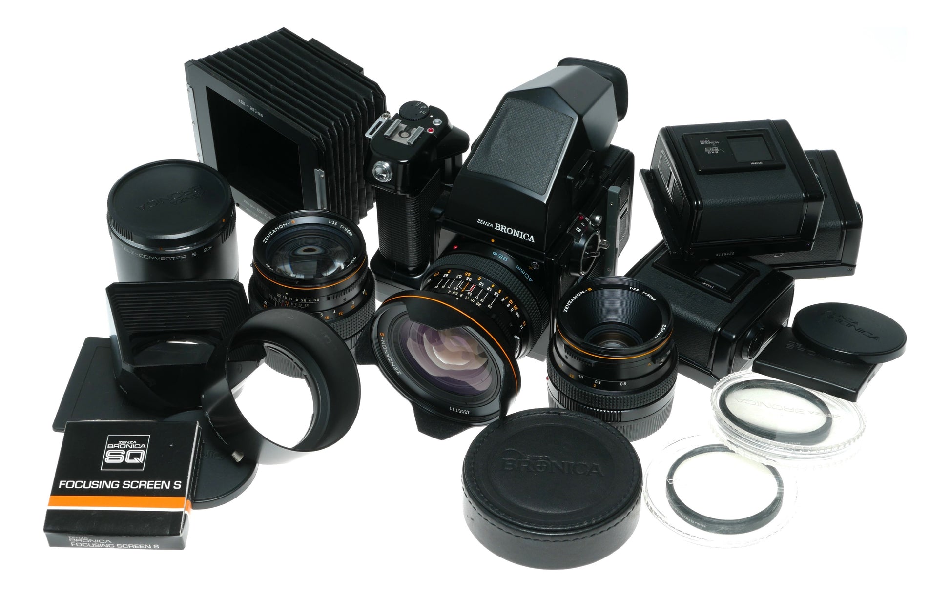 Zenza Bronica SQ-Ai Medium Format Film Camera with Zenzanon-S 40mm f/4 Lens