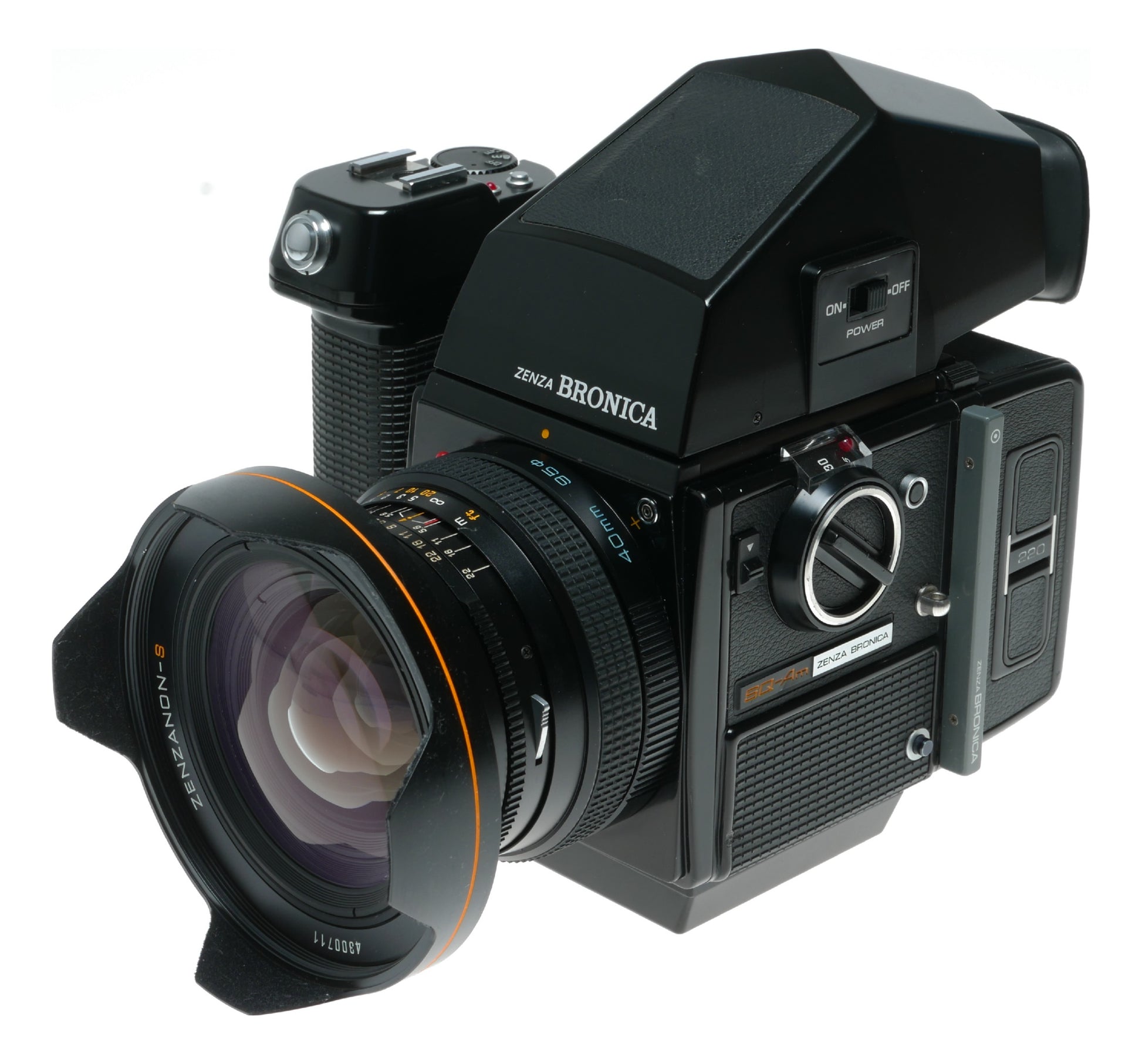Zenza Bronica SQ-Ai Medium Format Film Camera with Zenzanon-S 40mm f/4 Lens - View 3