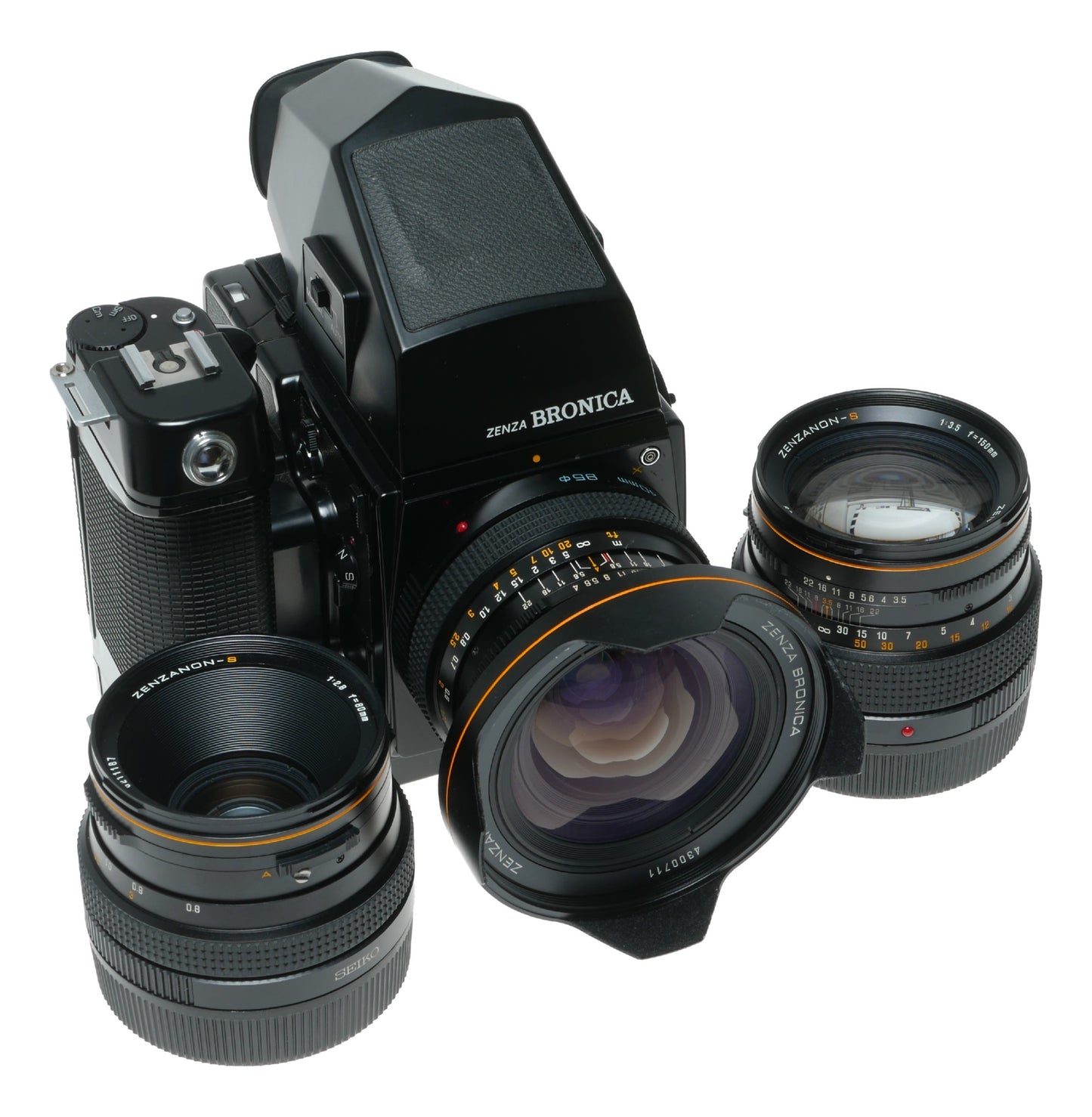 Zenza Bronica SQ-Ai Medium Format Film Camera with Zenzanon-S 40mm f/4 Lens - View 9