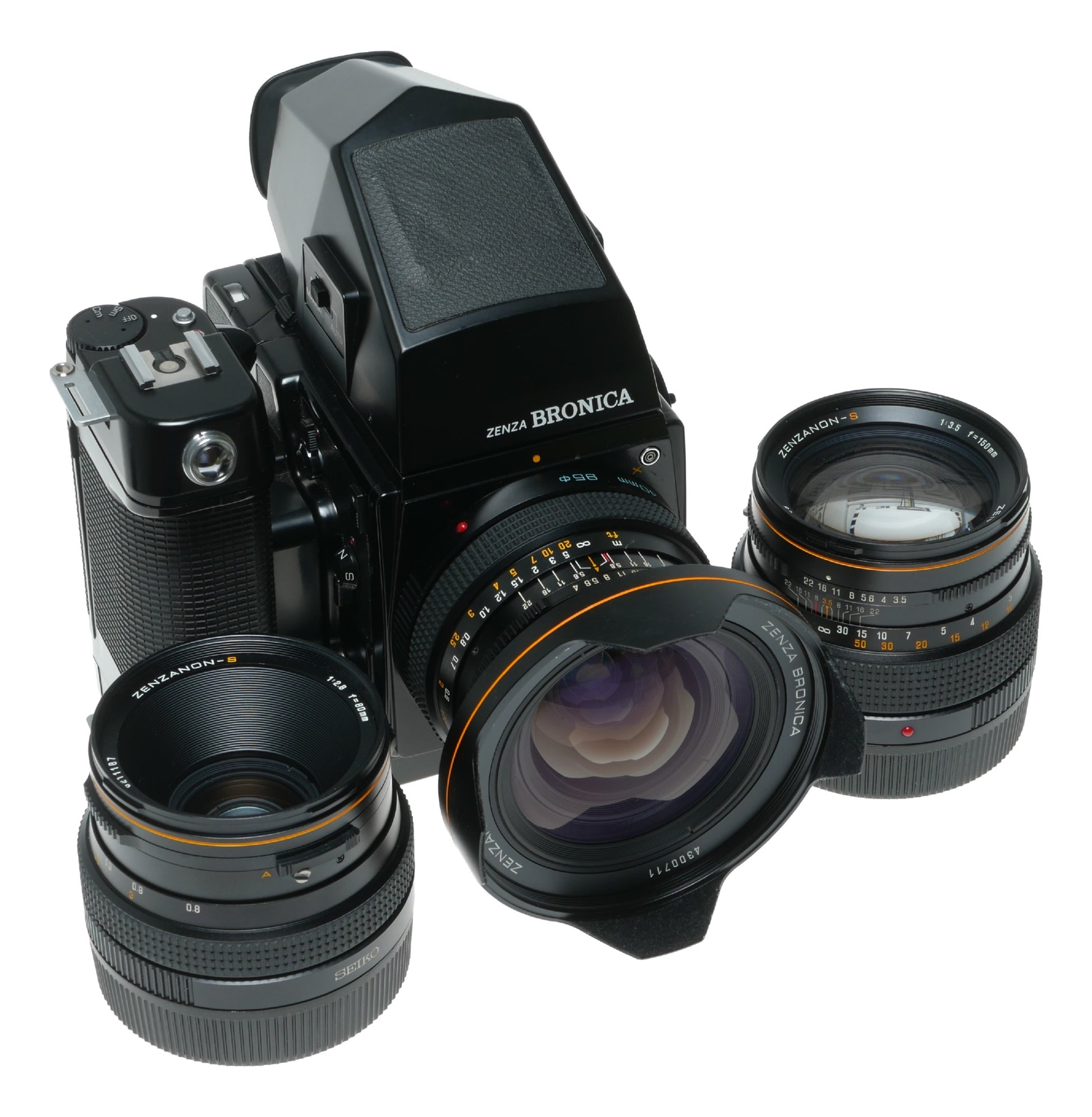 Zenza Bronica SQ-Ai Medium Format Film Camera with Zenzanon-S 40mm f/4 Lens - View 9