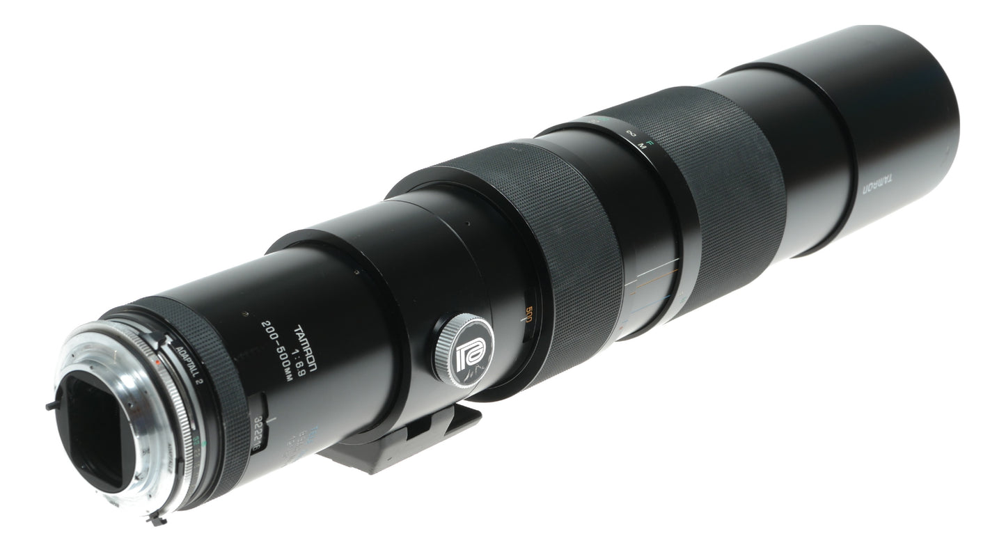 Tamron 200-500mm f/5.6 Adaptall-2 Telephoto Zoom Lens for M/MD Mount Cameras - View 7