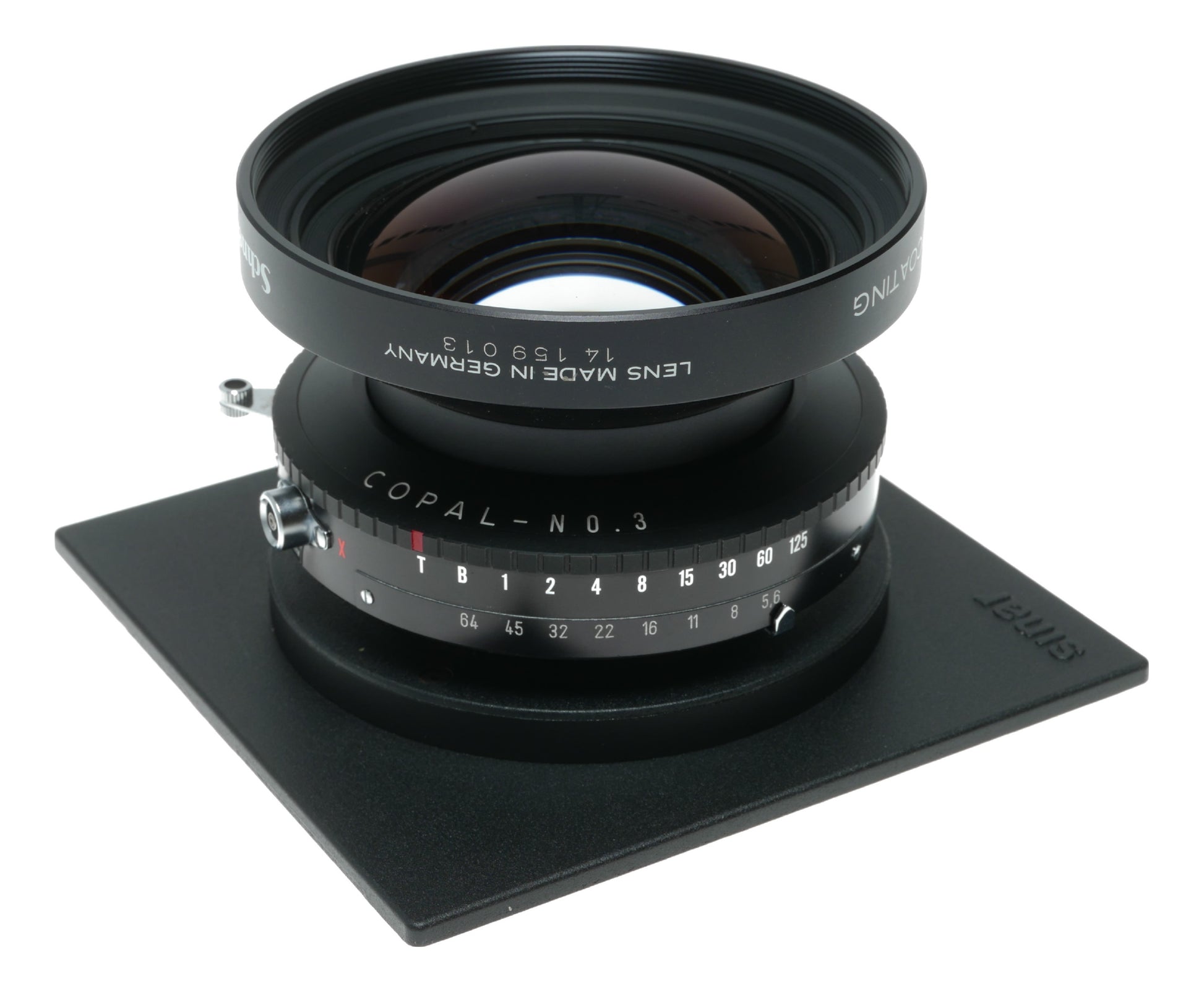 Schneider Kreuznach SYMMAR-S MC 300mm f/5.6 Large Format Lens with Copal 3 Shutter - View 3