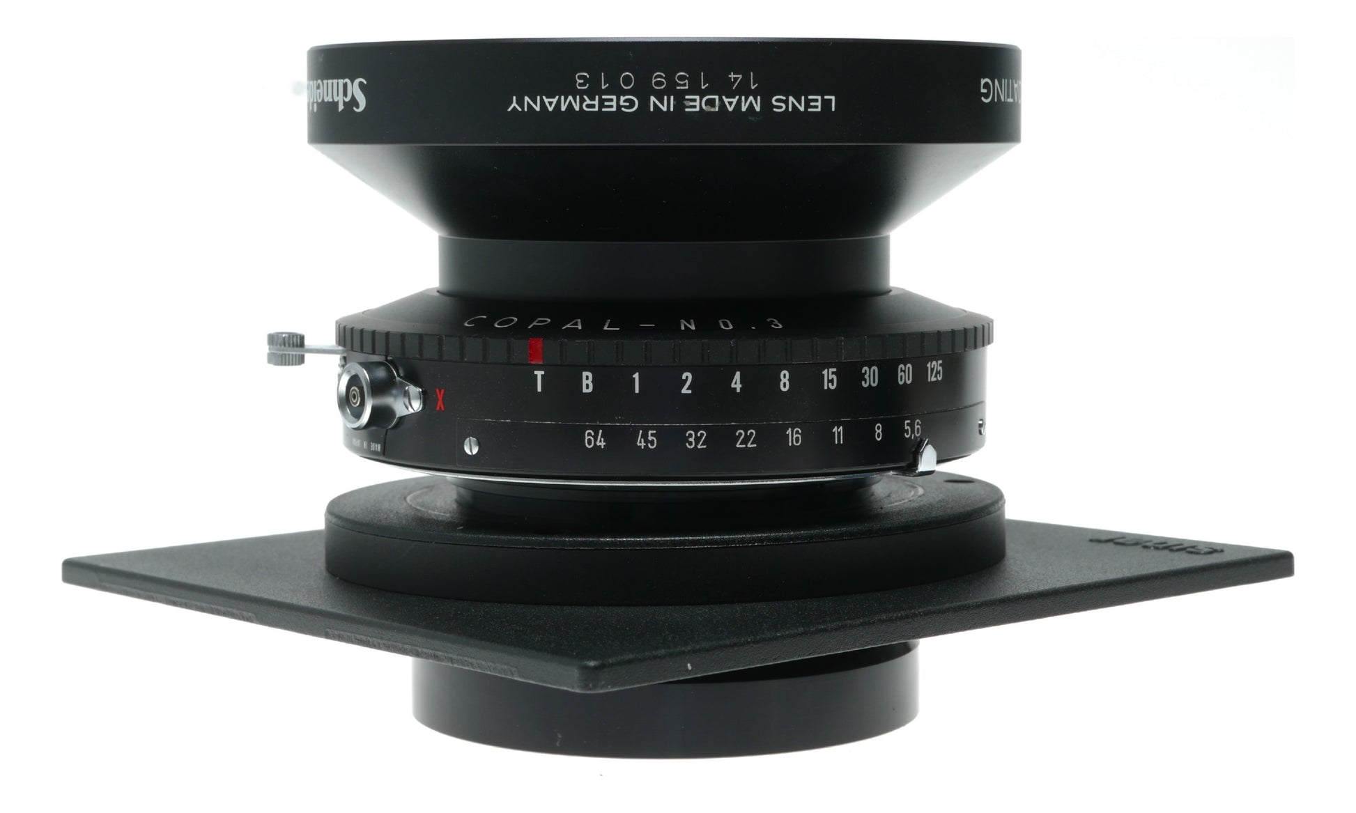 Schneider Kreuznach SYMMAR-S MC 300mm f/5.6 Large Format Lens with Copal 3 Shutter - View 4