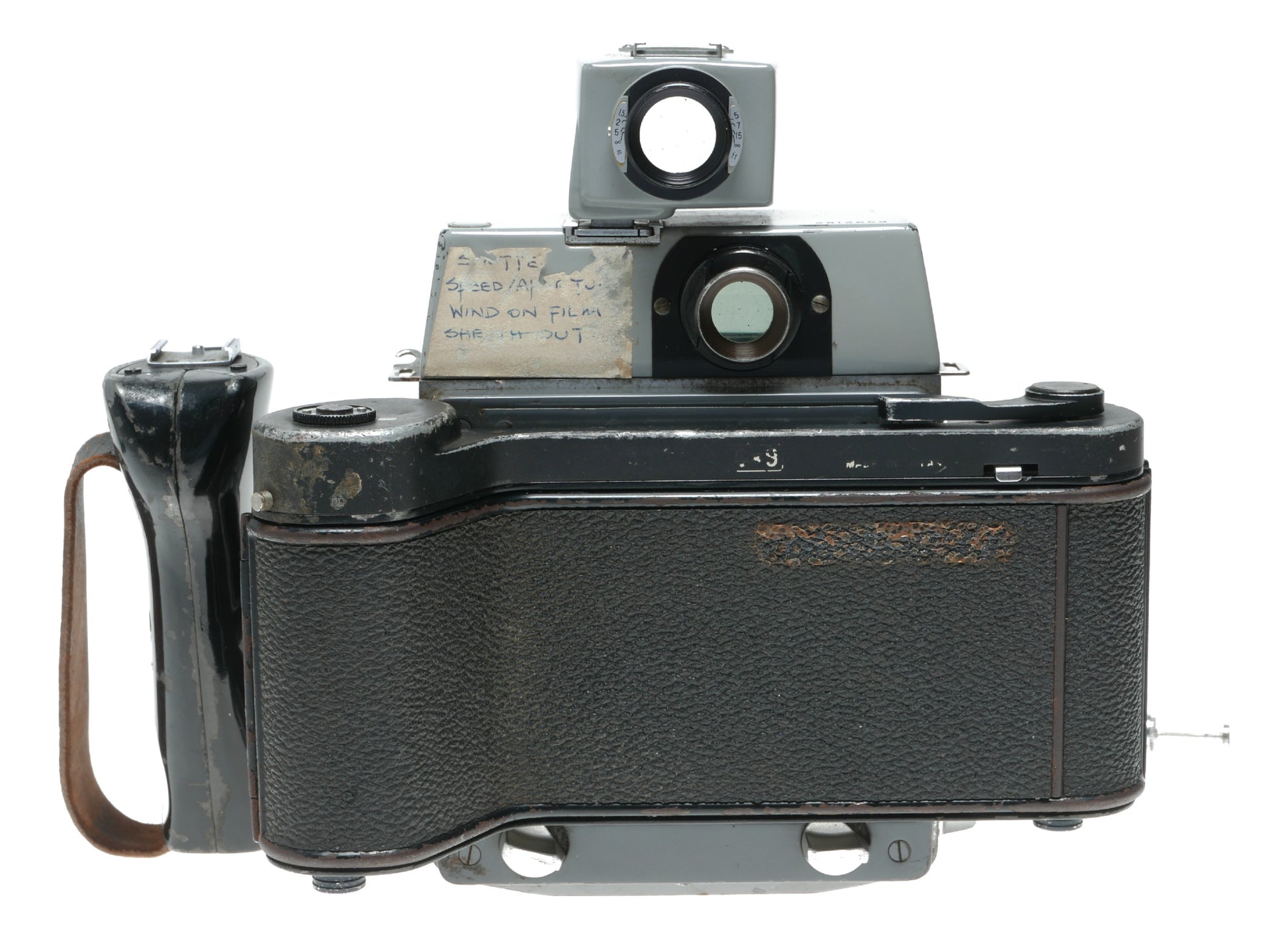 Mamiya Press Vintage 85mm f/3.5 Film Camera with Seikosha Shutter and Finder - View 4