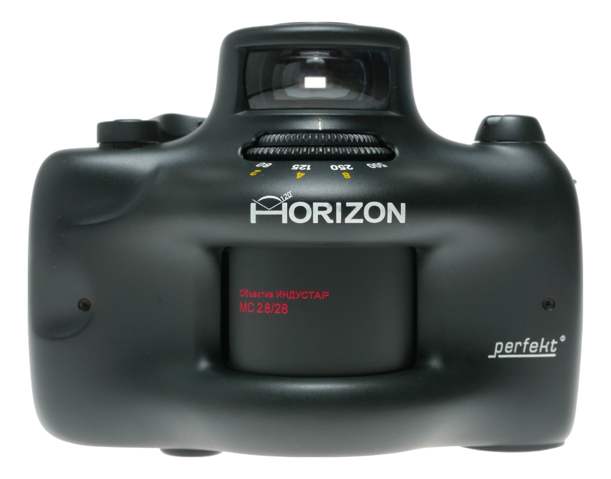 Horizon Perfekt Panoramic Film Camera with Industar MC 2.8/28 Lens, Made in Russia - View 8